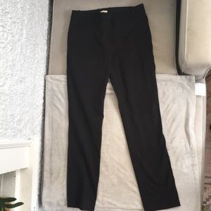 J Crew Factory Lexie pants black size 4 reg NWT